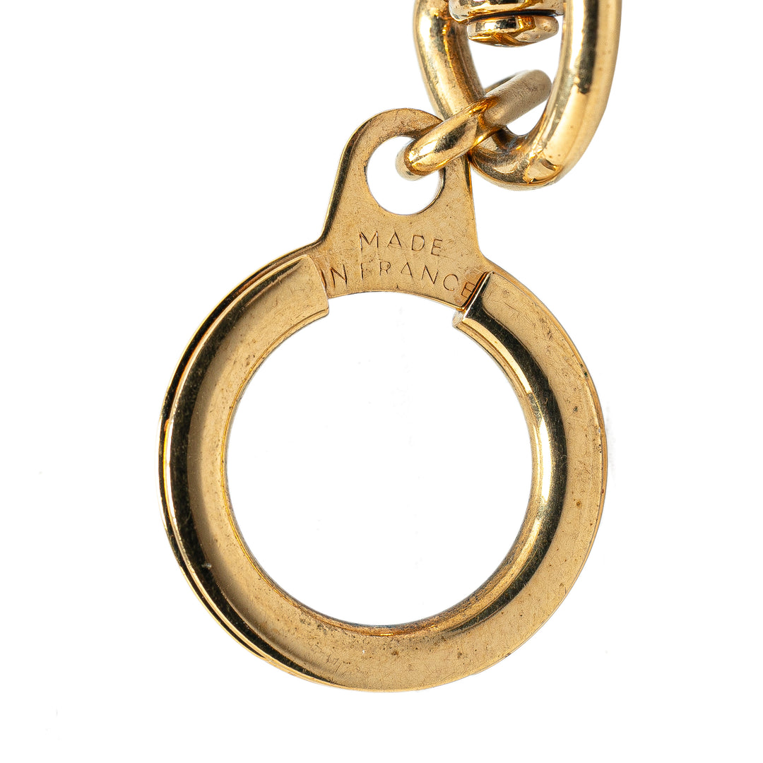 Brass Pochette Extender Key Ring Gold - Gaby Paris