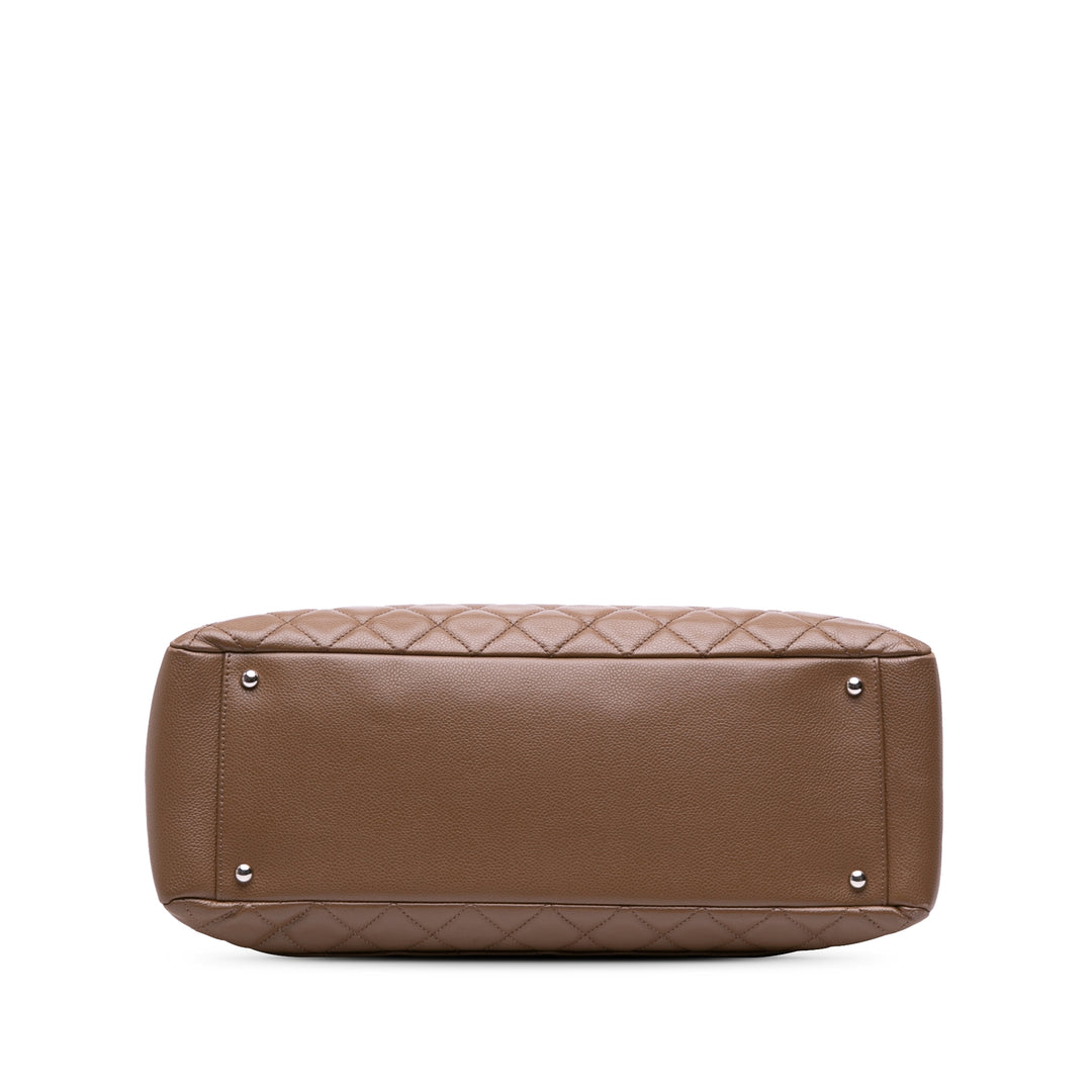 Caviar Grand Shopping Tote XL Brown - Gaby Paris
