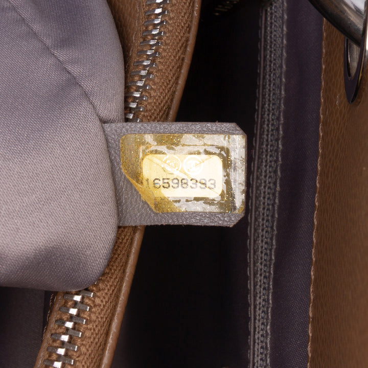 Caviar Grand Shopping Tote XL Brown - Gaby Paris