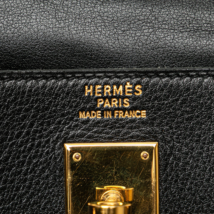 Hermès Gulliver Kelly Retourne 35 Noir – GABY PARIS Authentique