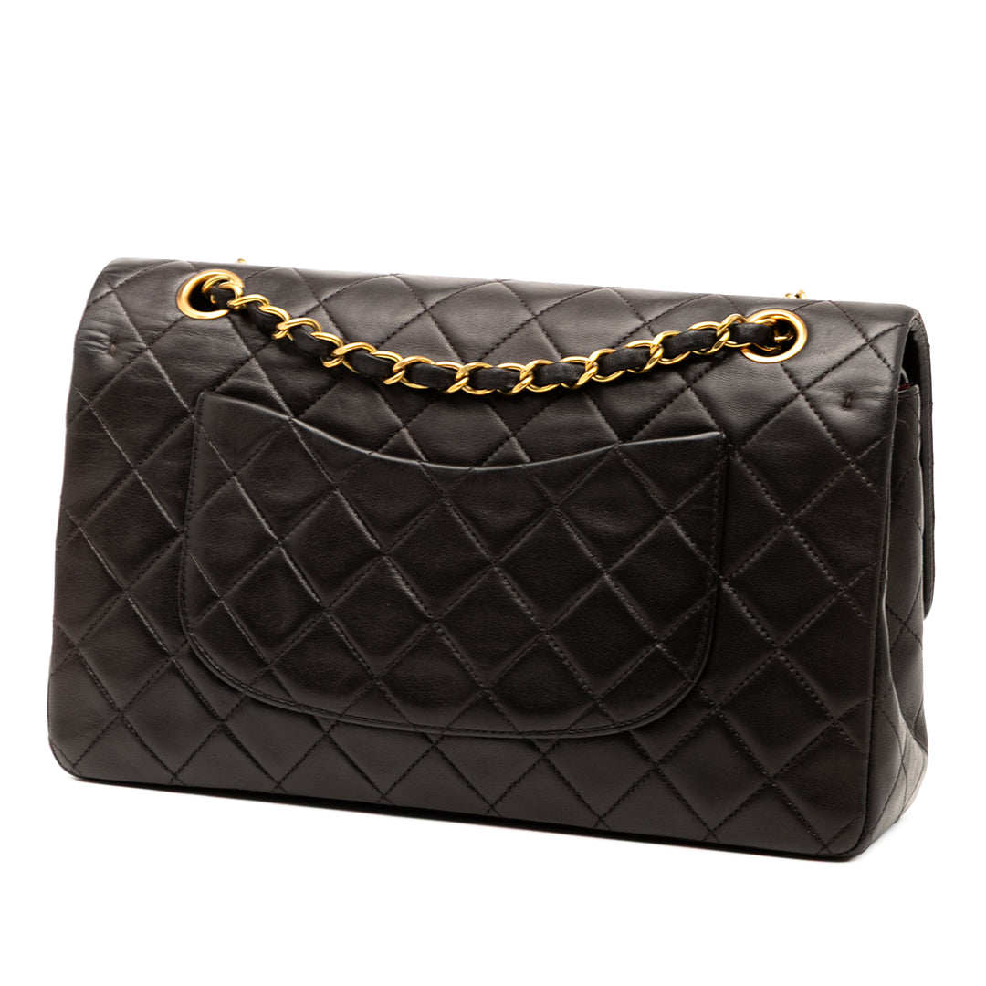 Chanel Medium Classic Cuir d’agneau Double rabat