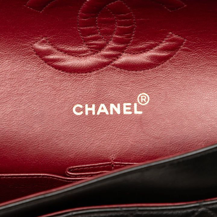 Chanel Medium Classic Cuir d’agneau Double rabat