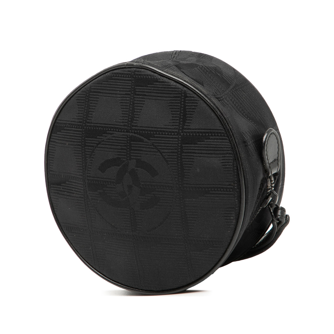 Chanel New Travel Line Wristlet Pochette Nylon