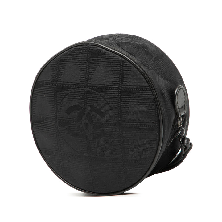 Chanel New Travel Line Wristlet Pochette Nylon