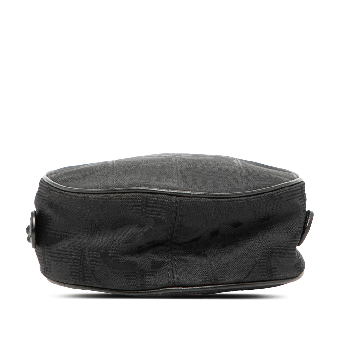 Chanel New Travel Line Wristlet Pochette Nylon