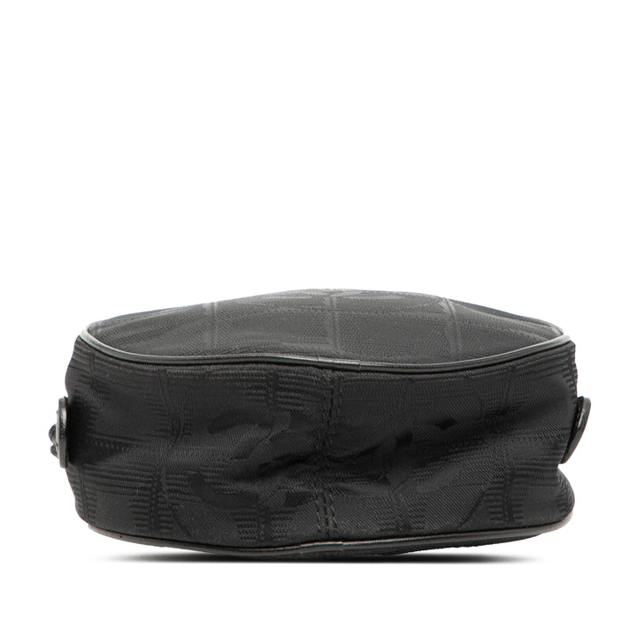 Chanel New Travel Line Wristlet Pochette Nylon