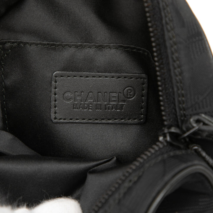 Chanel New Travel Line Wristlet Pochette Nylon