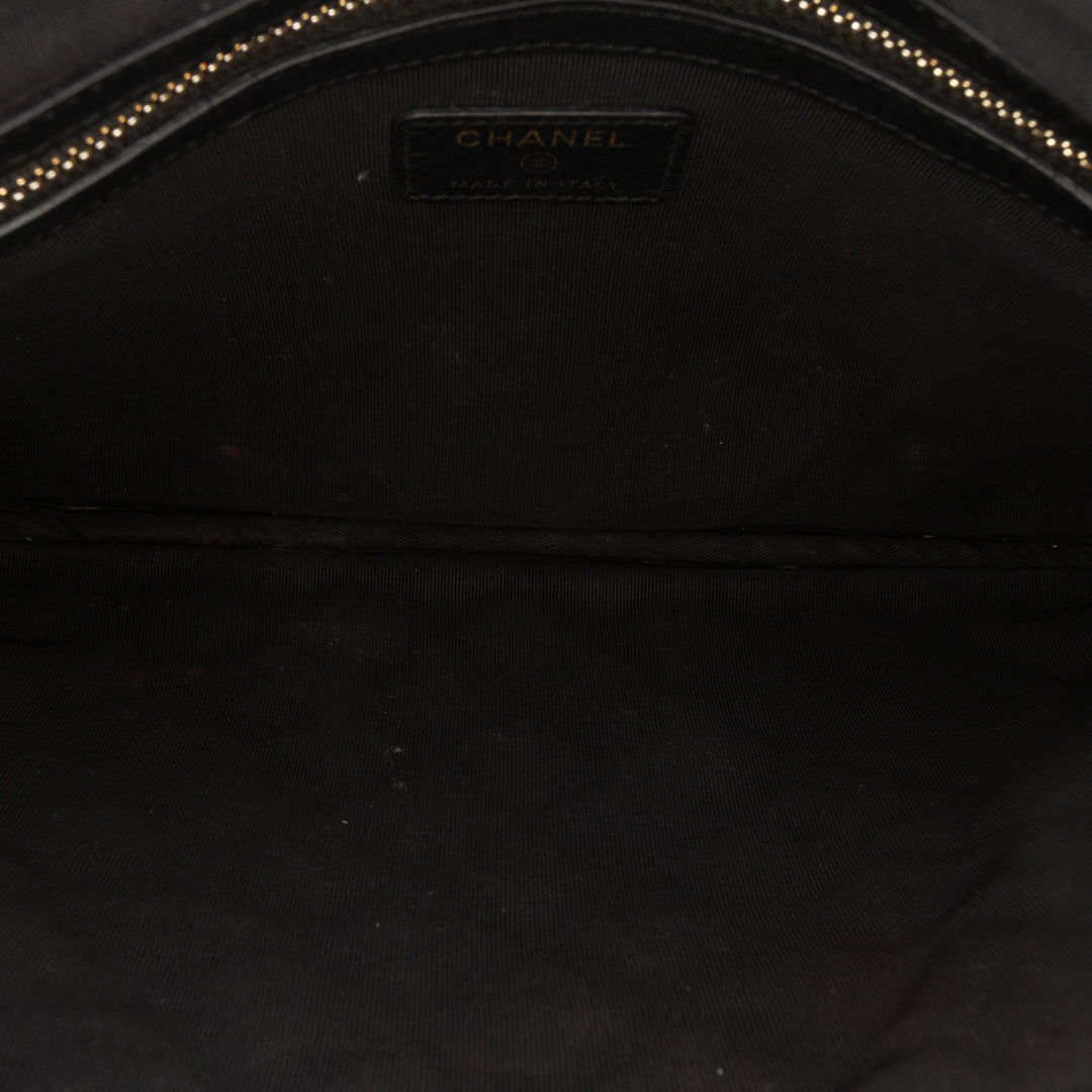 Chanel Medium Matelassé Caviar Boy O Étui Pochette