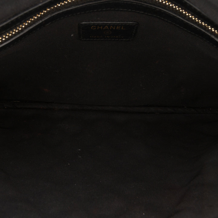 Chanel Medium Matelassé Caviar Boy O Étui Pochette