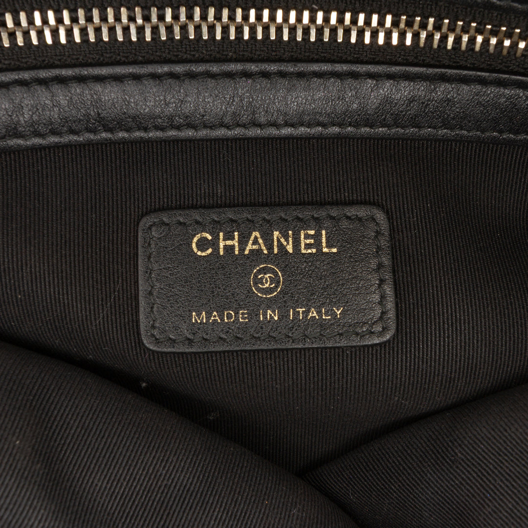 Chanel Medium Matelassé Caviar Boy O Étui Pochette