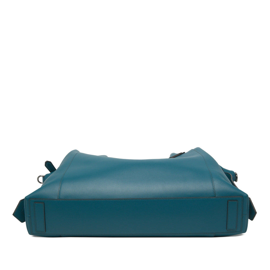 Givenchy Sac à main Antigona Souple Moyen Cuir de veau Bleu – vue 3 – GABY PARIS