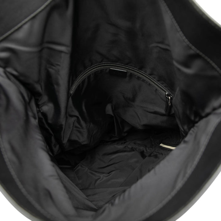 Gucci Sac à dos Techno Web Fold Over Noir – vue 4 – GABY PARIS