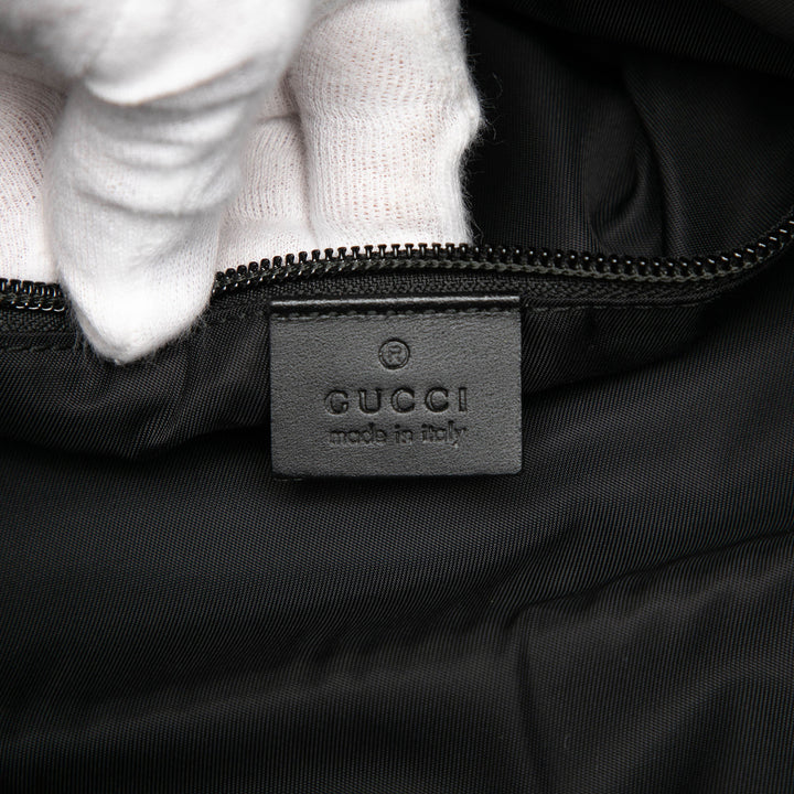 Gucci Sac à dos Techno Web Fold Over Noir – vue 5 – GABY PARIS