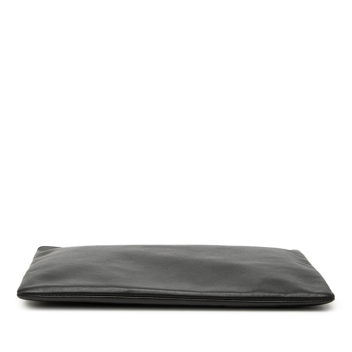 Saint Laurent Zippé Pochette Noir – vue 3 – GABY PARIS
