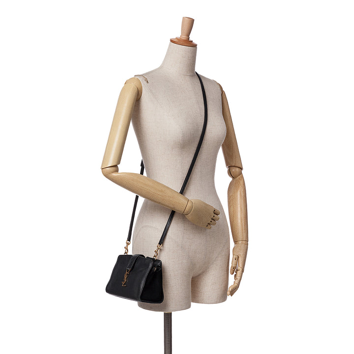 Toy Leather Monogram Cabas Black - Gaby Paris