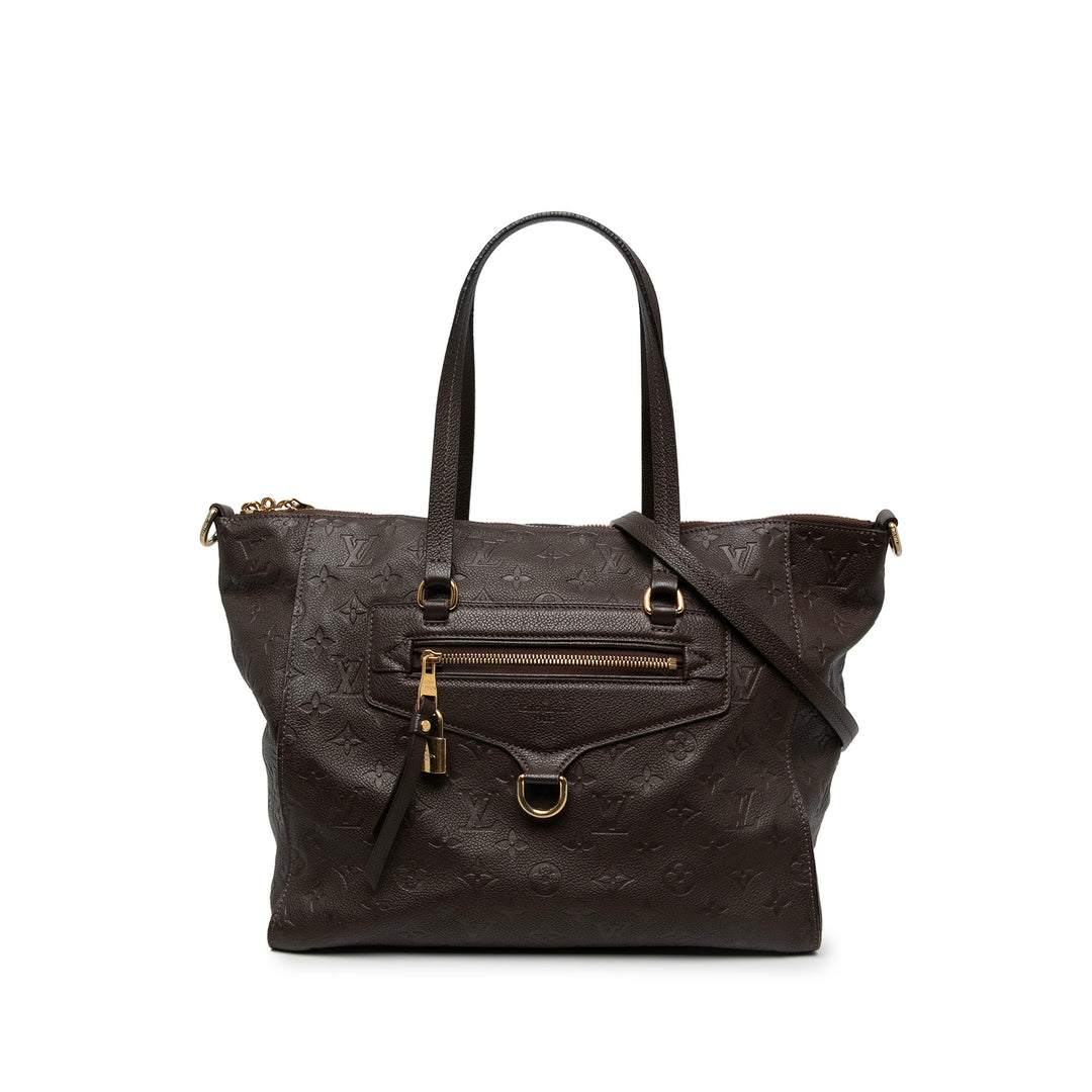 Louis Vuitton Lumineuse PM Monogram Empreinte Marron – vue principale – GABY PARIS