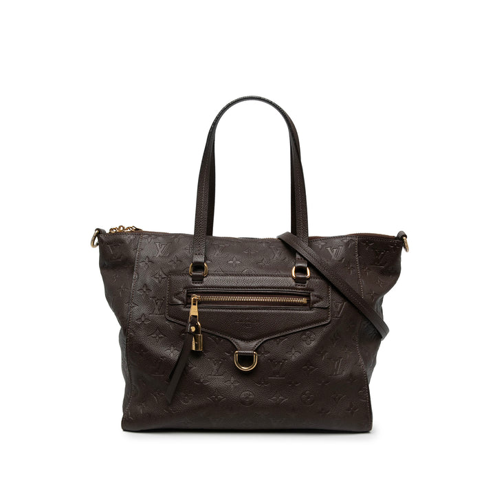 Louis Vuitton Lumineuse PM Monogram Empreinte Marron – vue principale – GABY PARIS