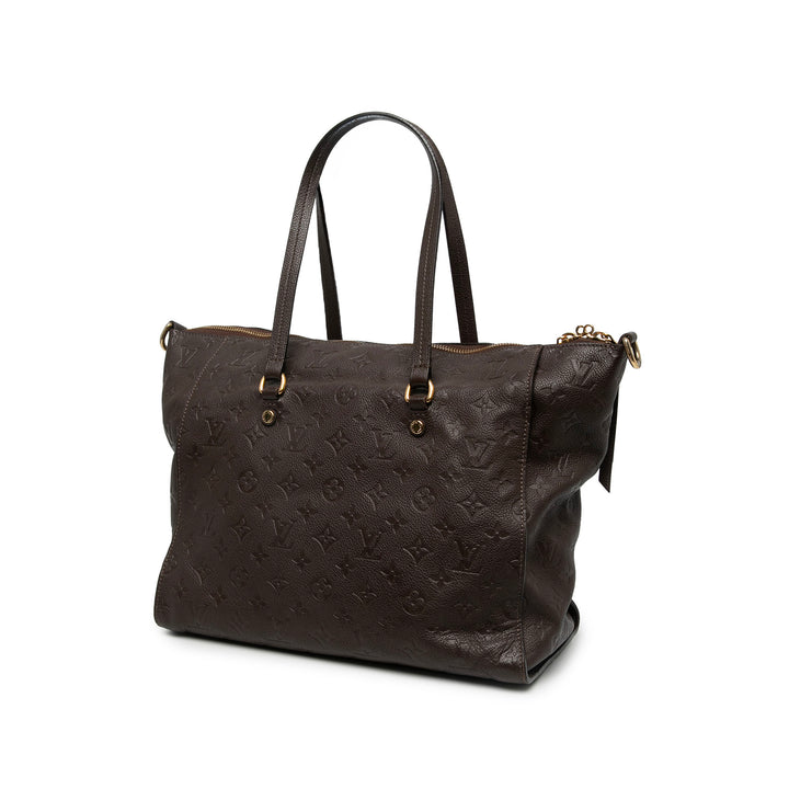 Louis Vuitton Lumineuse PM Monogram Empreinte Marron – vue 2 – GABY PARIS
