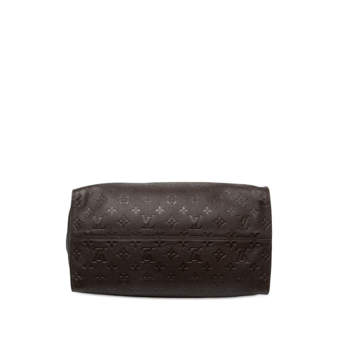 Louis Vuitton Lumineuse PM Monogram Empreinte Marron – vue 3 – GABY PARIS