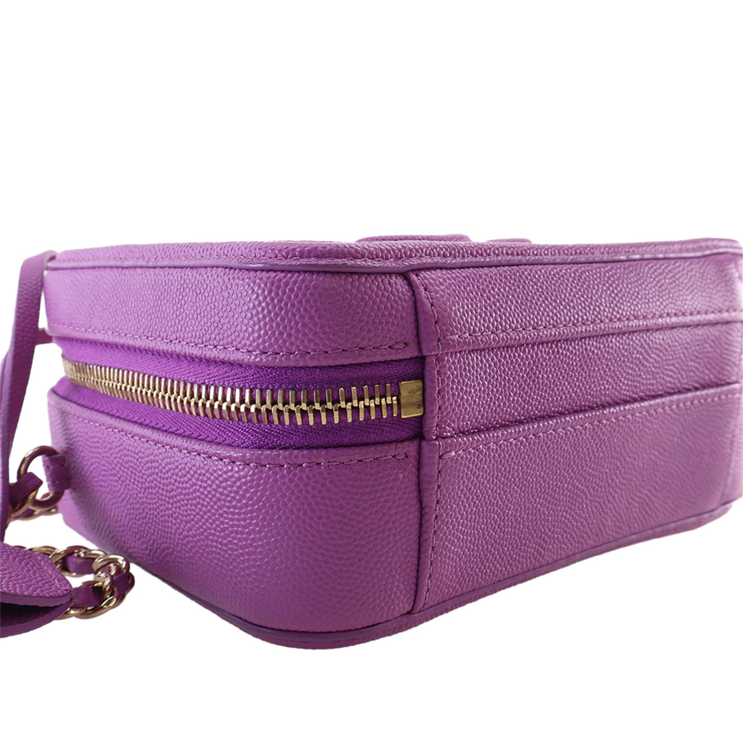 CC Filigree Vanity Petit Cuir caviar Violet