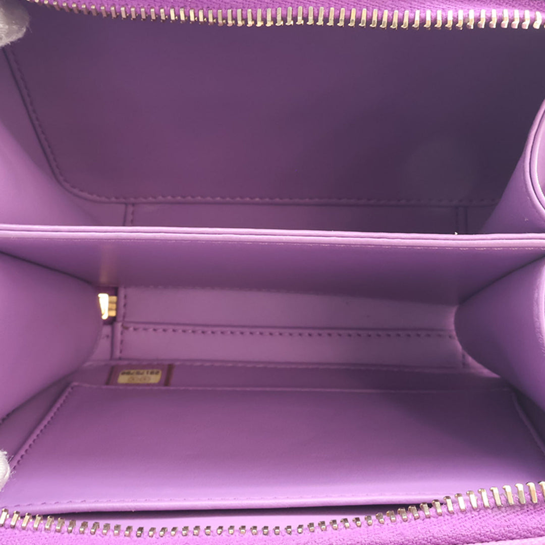 CC Filigree Vanity Petit Cuir caviar Violet