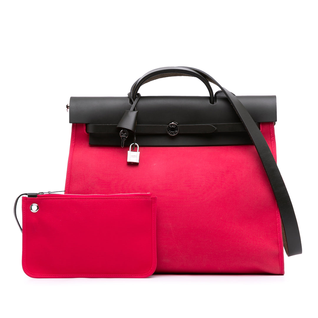 Hermès Toile Herbag Zip 39