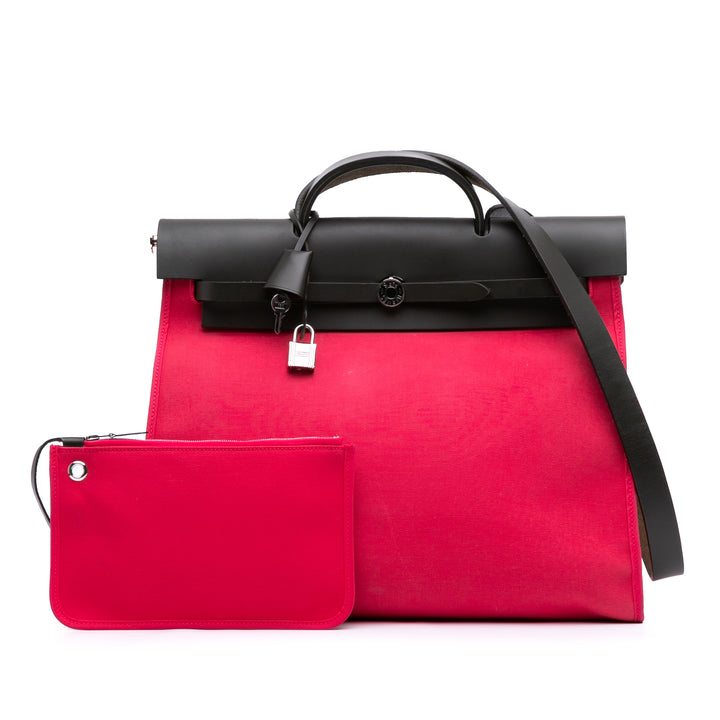 Hermès Toile Herbag Zip 39