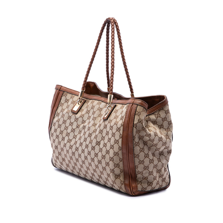 Gucci GG Bella Cabas Beige – vue 2 – GABY PARIS