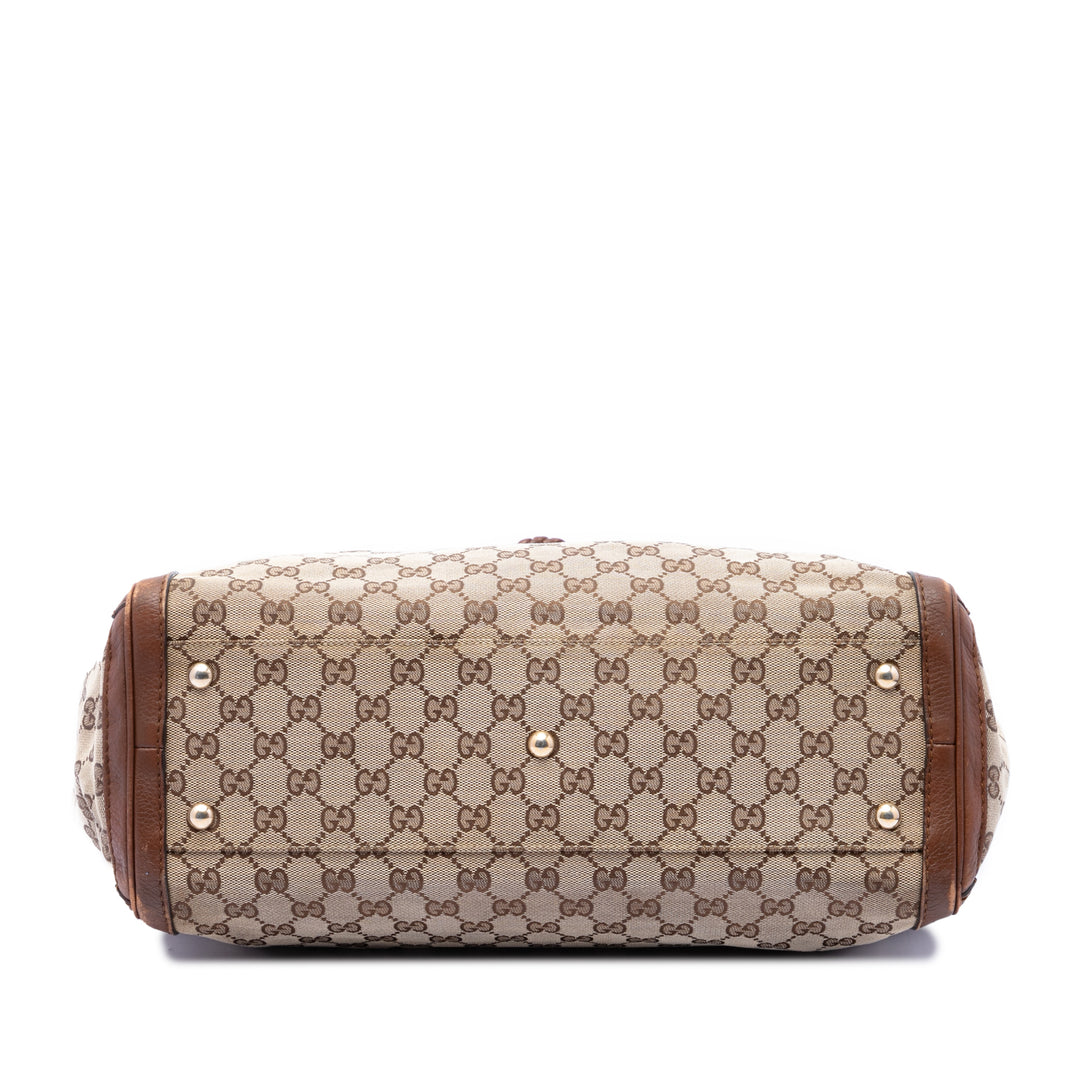 Gucci GG Bella Cabas Beige – vue 3 – GABY PARIS
