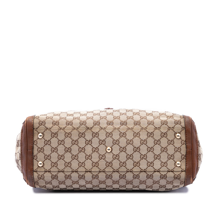 Gucci GG Bella Cabas Beige – vue 3 – GABY PARIS