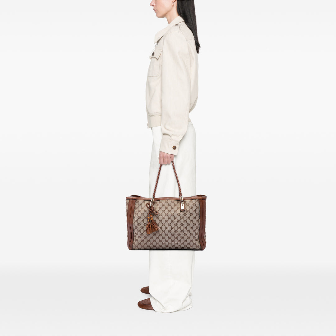 Gucci GG Bella Cabas Beige – vue 6 – GABY PARIS
