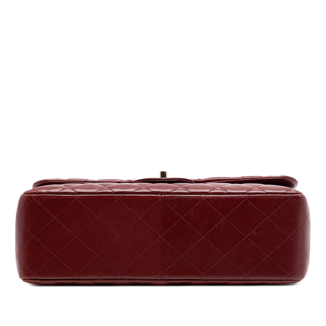 Chanel Jumbo Classic Cuir d’agneau Double rabat