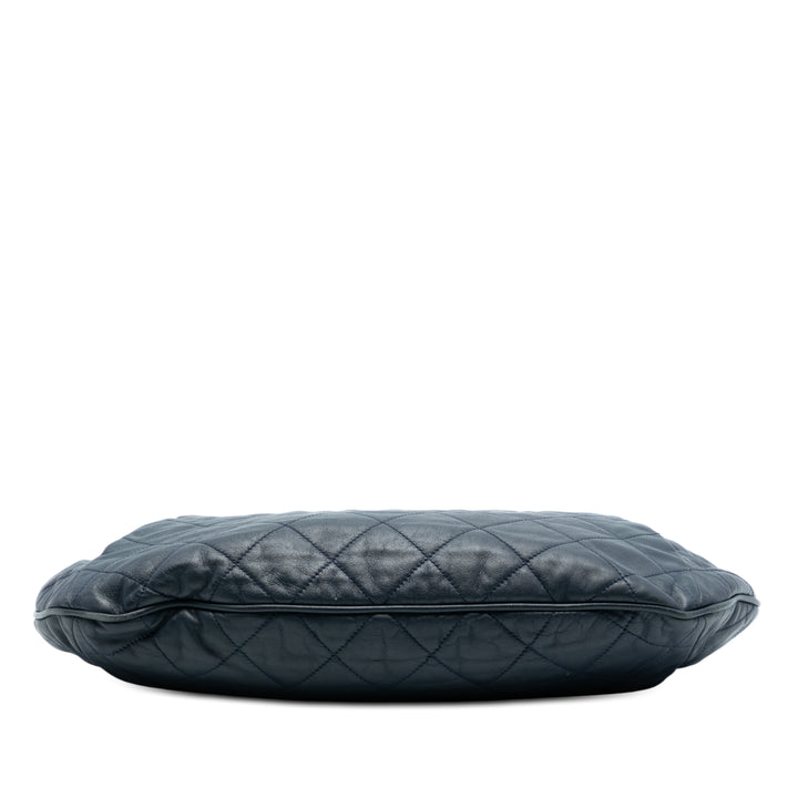 Chanel Matelassé Cuir de veau Coco Pleats Hobo
