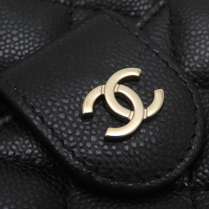 Chanel CC Matelassé Caviar Sac caméra