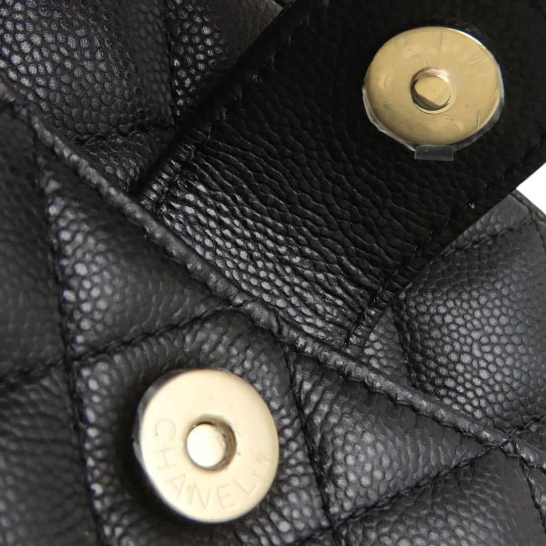 Chanel CC Matelassé Caviar Sac caméra