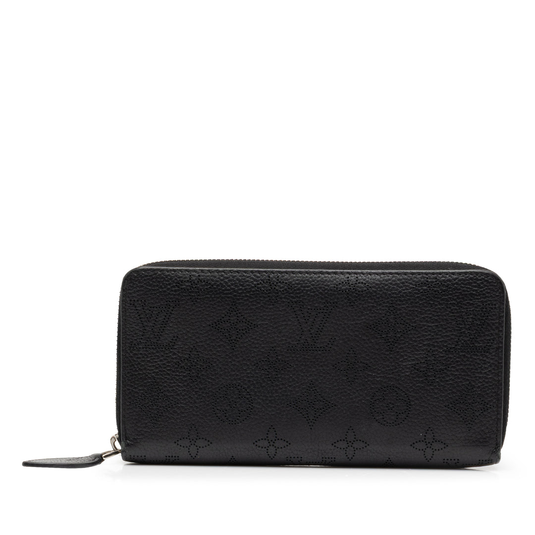 Louis Vuitton Mahina Zippy Portefeuille long Monogram Noir