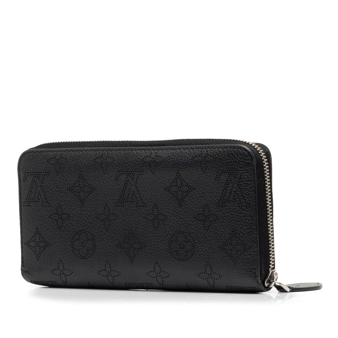 Louis Vuitton Mahina Zippy Portefeuille long Monogram Noir