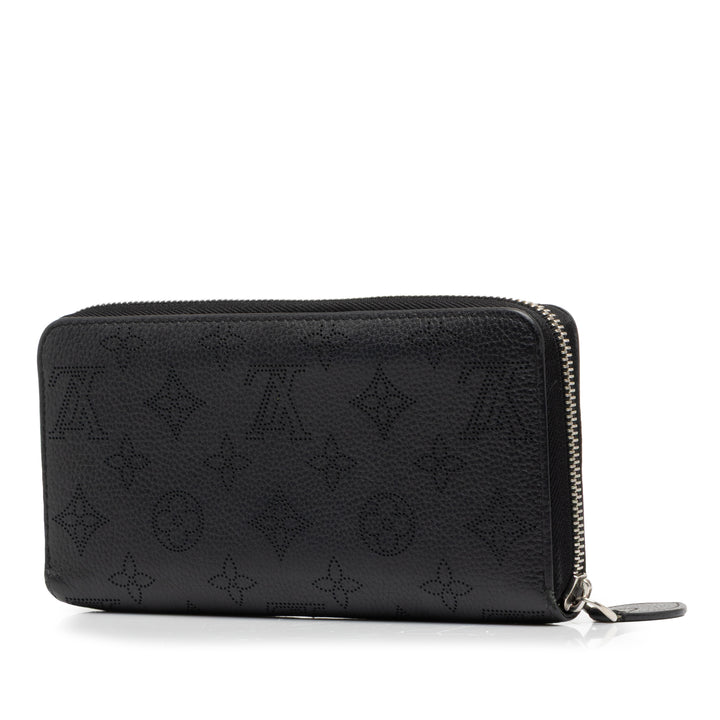 Louis Vuitton Mahina Zippy Portefeuille long Monogram Noir