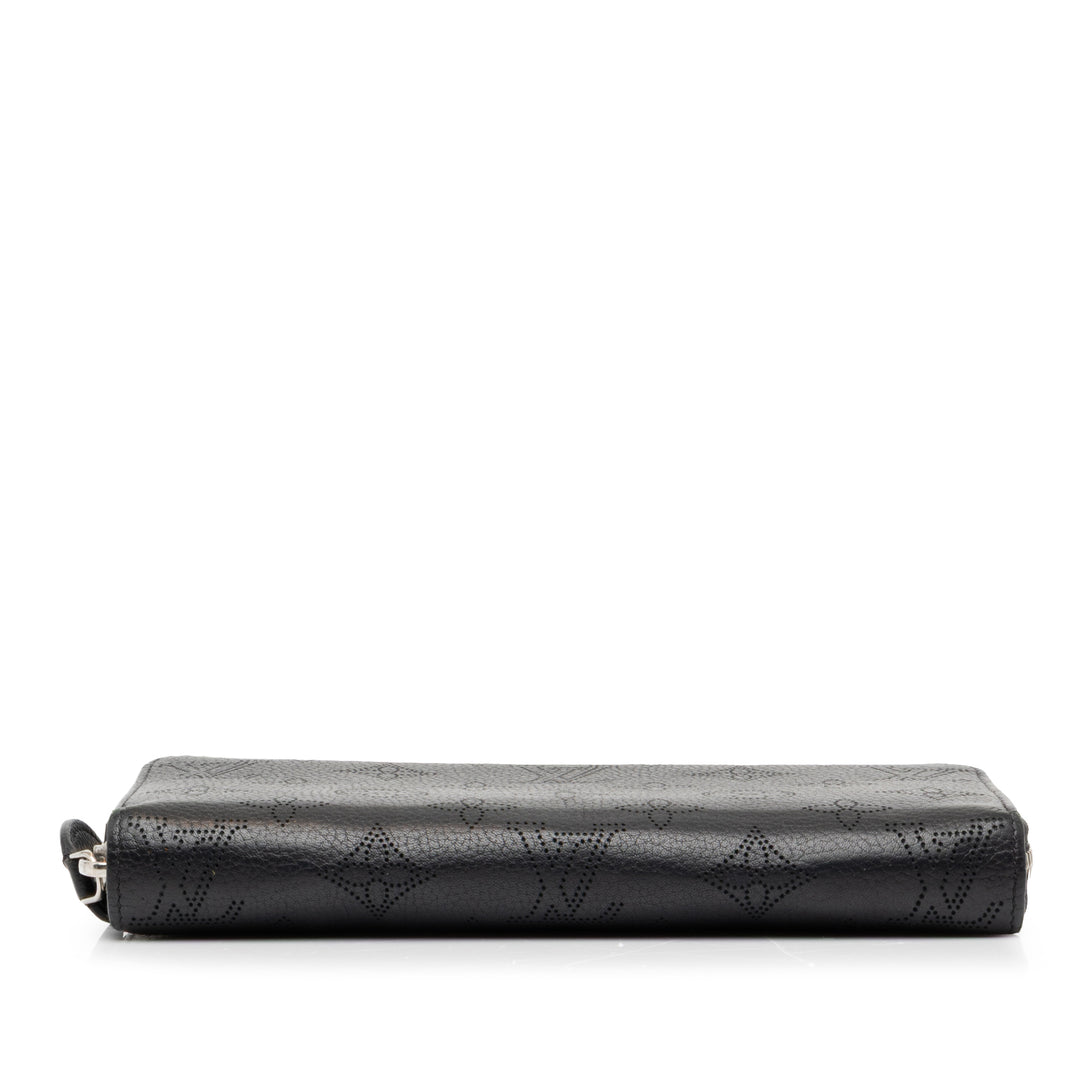 Louis Vuitton Mahina Zippy Portefeuille long Monogram Noir