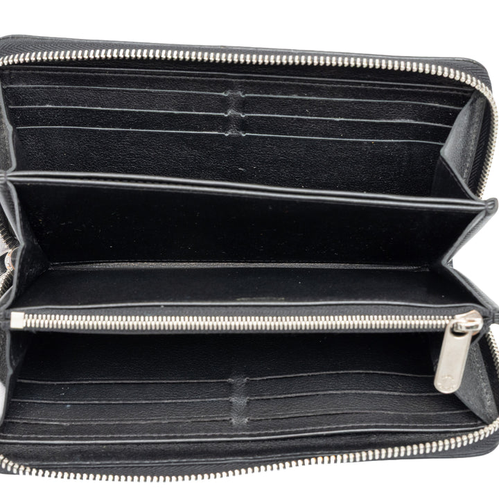 Louis Vuitton Mahina Zippy Portefeuille long Monogram Noir