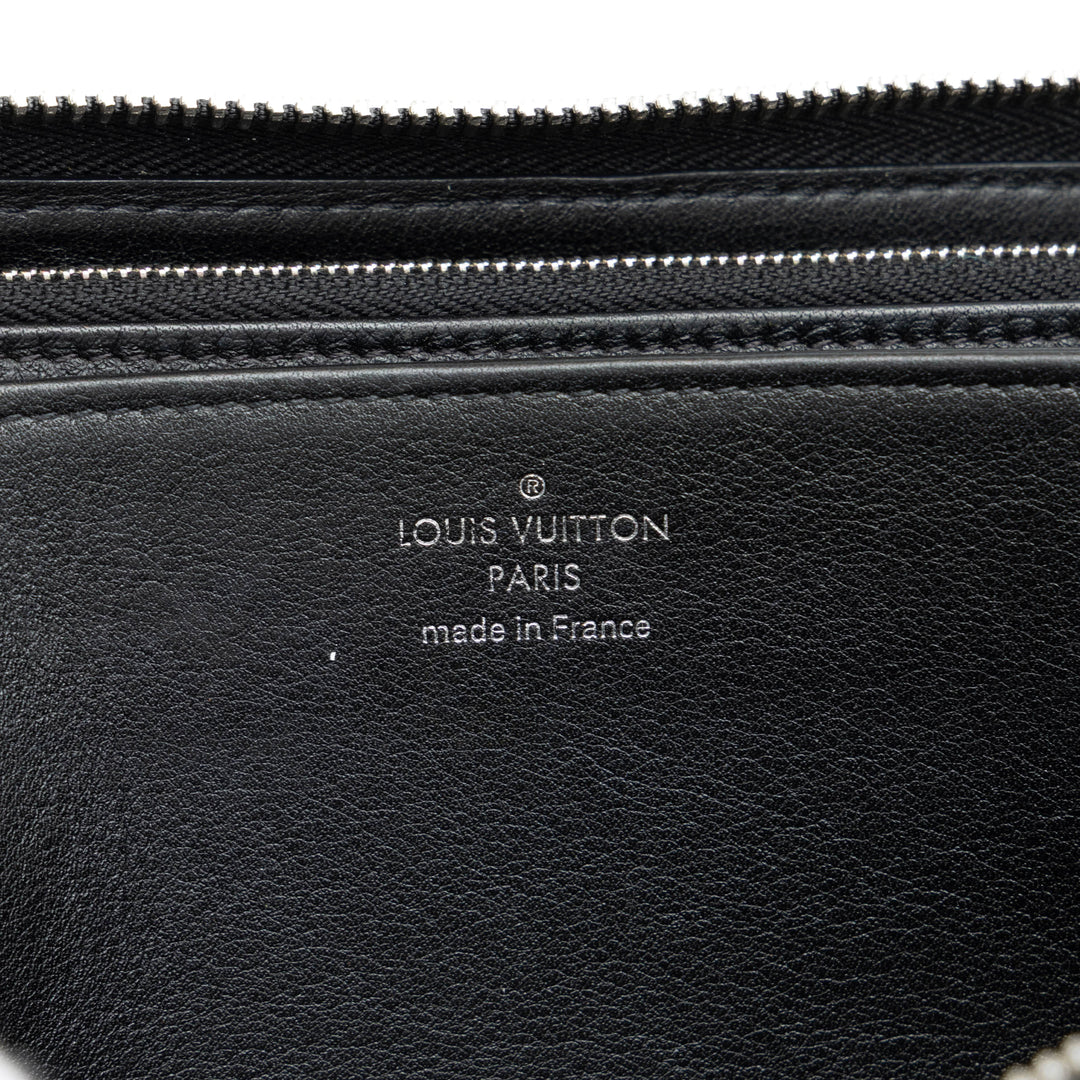 Louis Vuitton Mahina Zippy Portefeuille long Monogram Noir