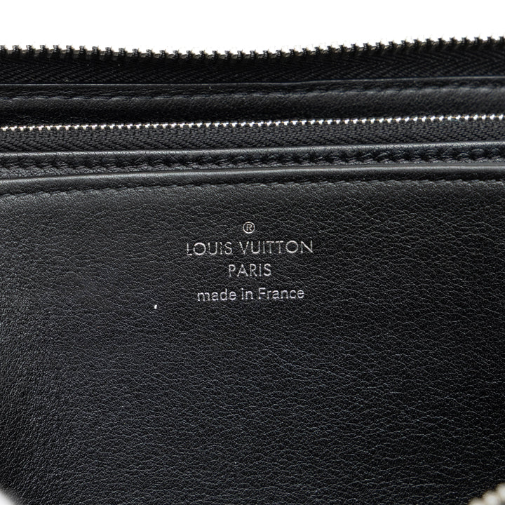 Louis Vuitton Mahina Zippy Portefeuille long Monogram Noir