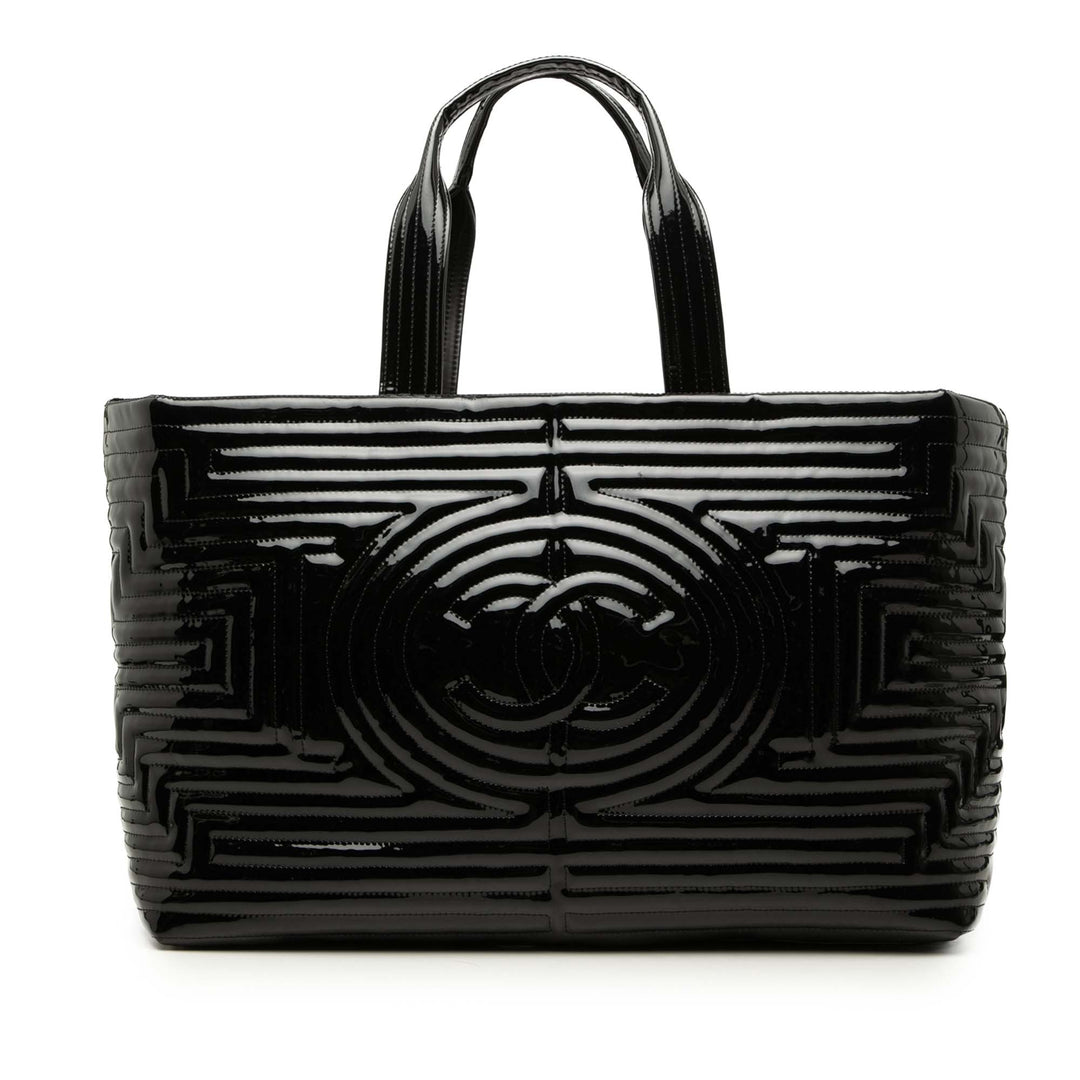 Vinyl Coco Ming Cabas Noir