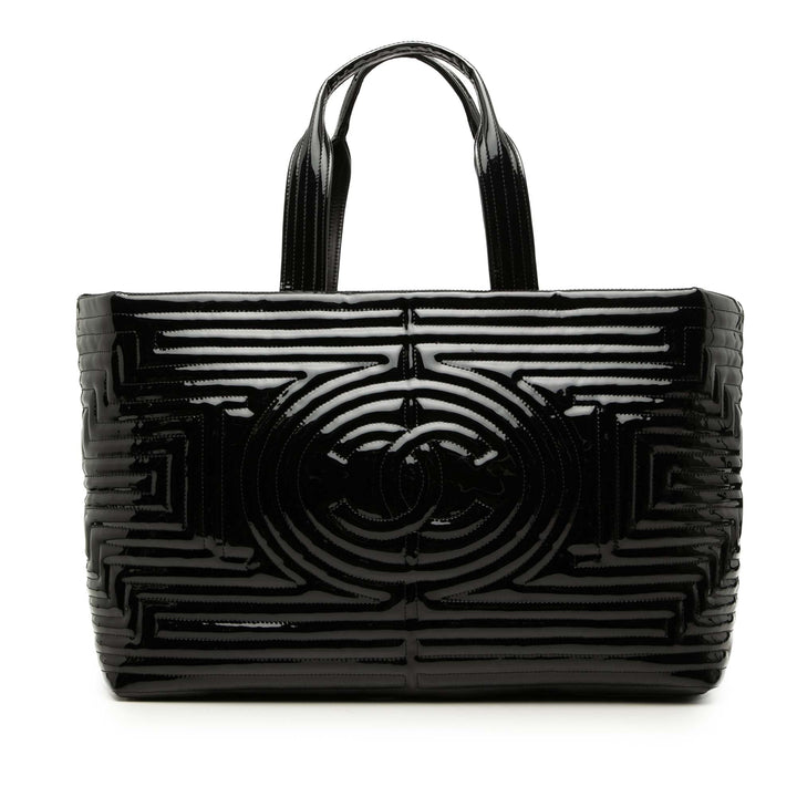 Vinyl Coco Ming Cabas Noir