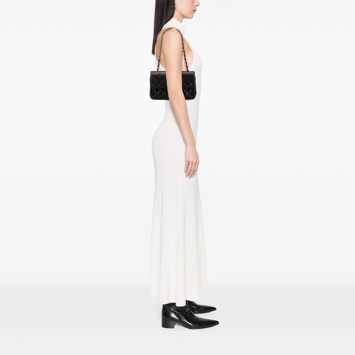Small Classic Lambskin Double Flap Black - Gaby Paris
