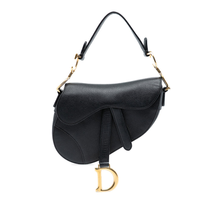 Dior Mini Cuir de veau grainé Saddle Bag