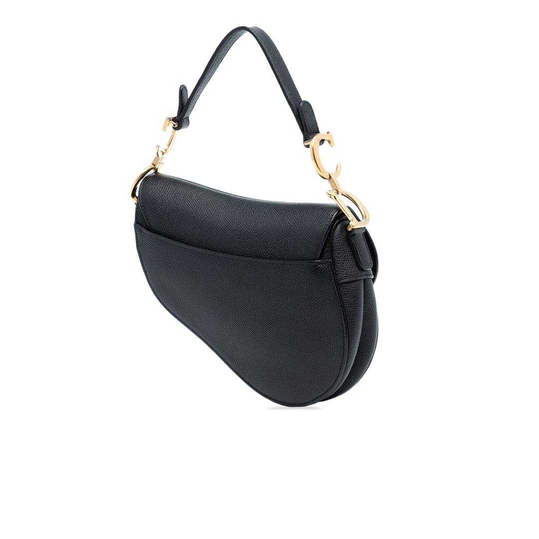 Dior Mini Cuir de veau grainé Saddle Bag