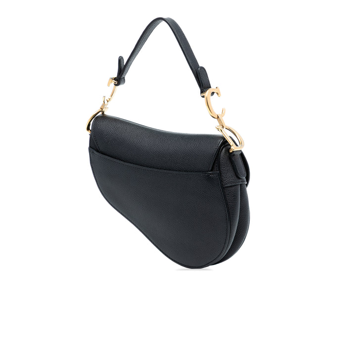 Dior Mini Cuir de veau grainé Saddle Bag