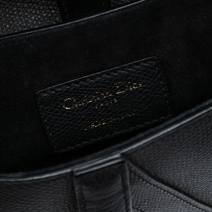 Dior Mini Cuir de veau grainé Saddle Bag
