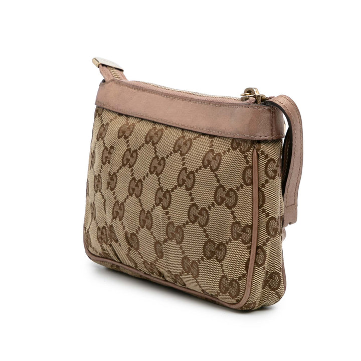 GG Canvas Lovely Crossbody Brown - Gaby Paris